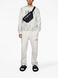 AMIRI cracked logo-print sweatshirt