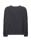 Htc Los Angeles stud-embellished paisley sweatshirt