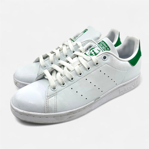 Adidas Stan Smith White Green Mens Size 8.5 Athletic Sneaker (FX5502)